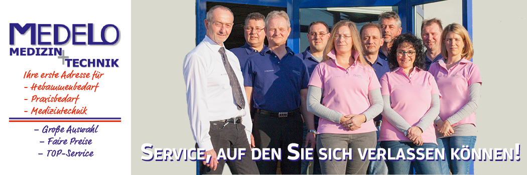 Das MEDELO-Team, Service auf den Sie sich verlassen können!